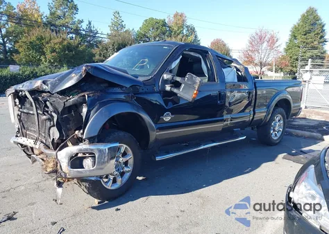 2016 Ford F-250 Lariat из США, поврежденный, VIN 1FT7W2BT1GEA42044